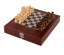 Personalized Rosewood Finish Chess Set 